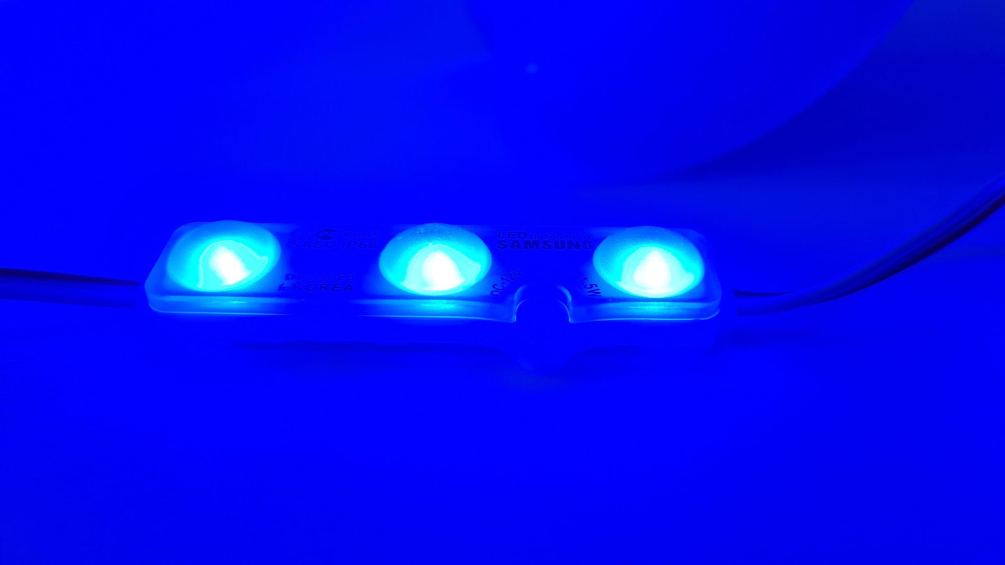 Samsung LED-Modul, 1,5W, 160°, Blau