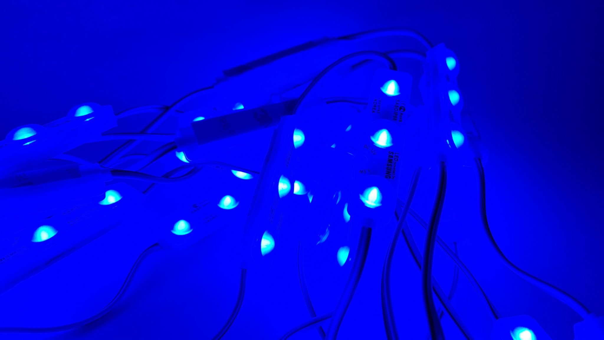 Samsung LED-Modul, 1,5W, 160°, Blau